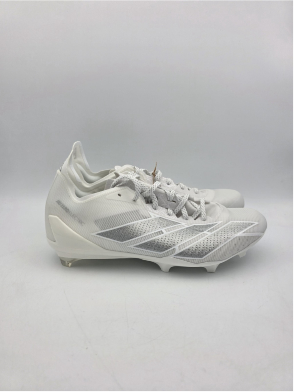 Adidas Adizero Electric Football Cleats White Silver Chrome IE6286 Men Size 14